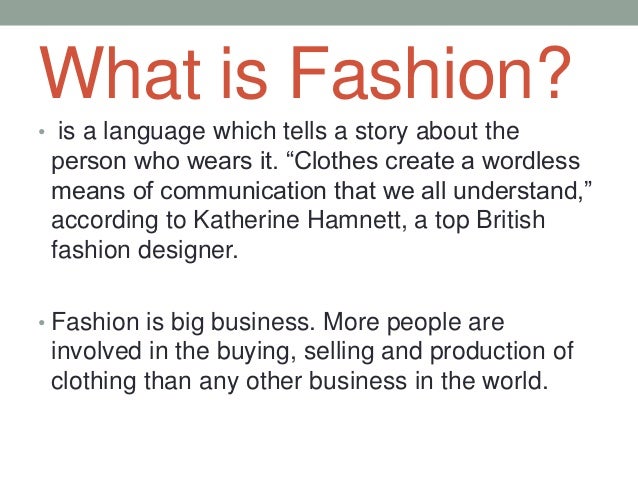 Fashion - Wikipedia 55 Fashion - Wikipedia 74